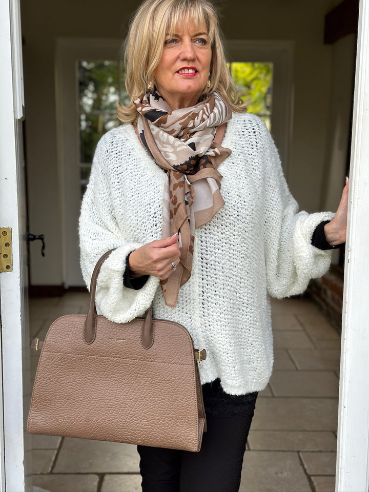 David Jones Tote Handbag | Taupe