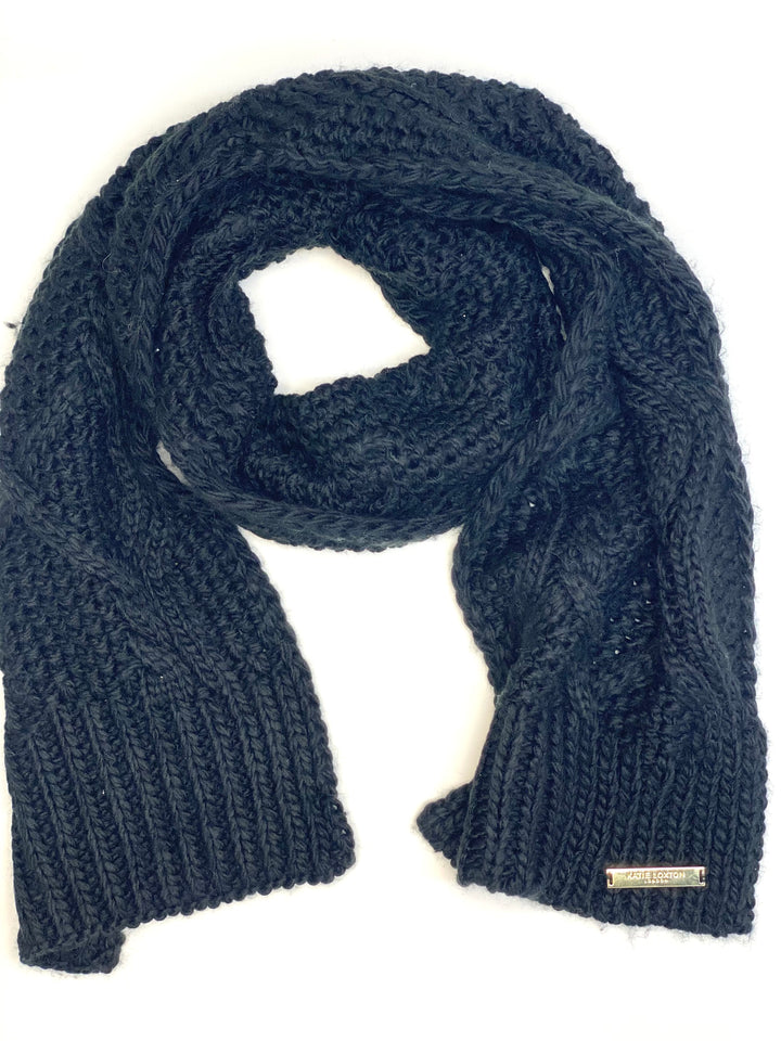 Katie Loxton Knit Scarf | Black