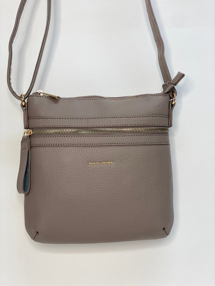 David Jones Crossbody Bag | Taupe