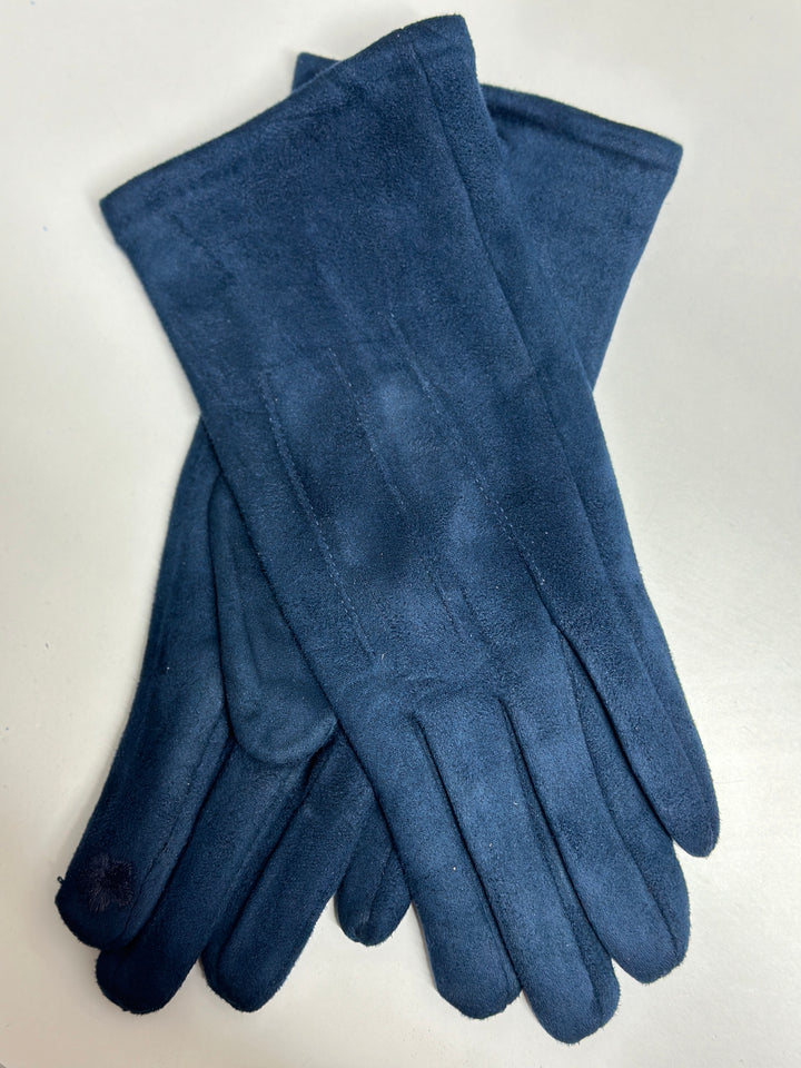 Faux Suede Soft Touch Gloves