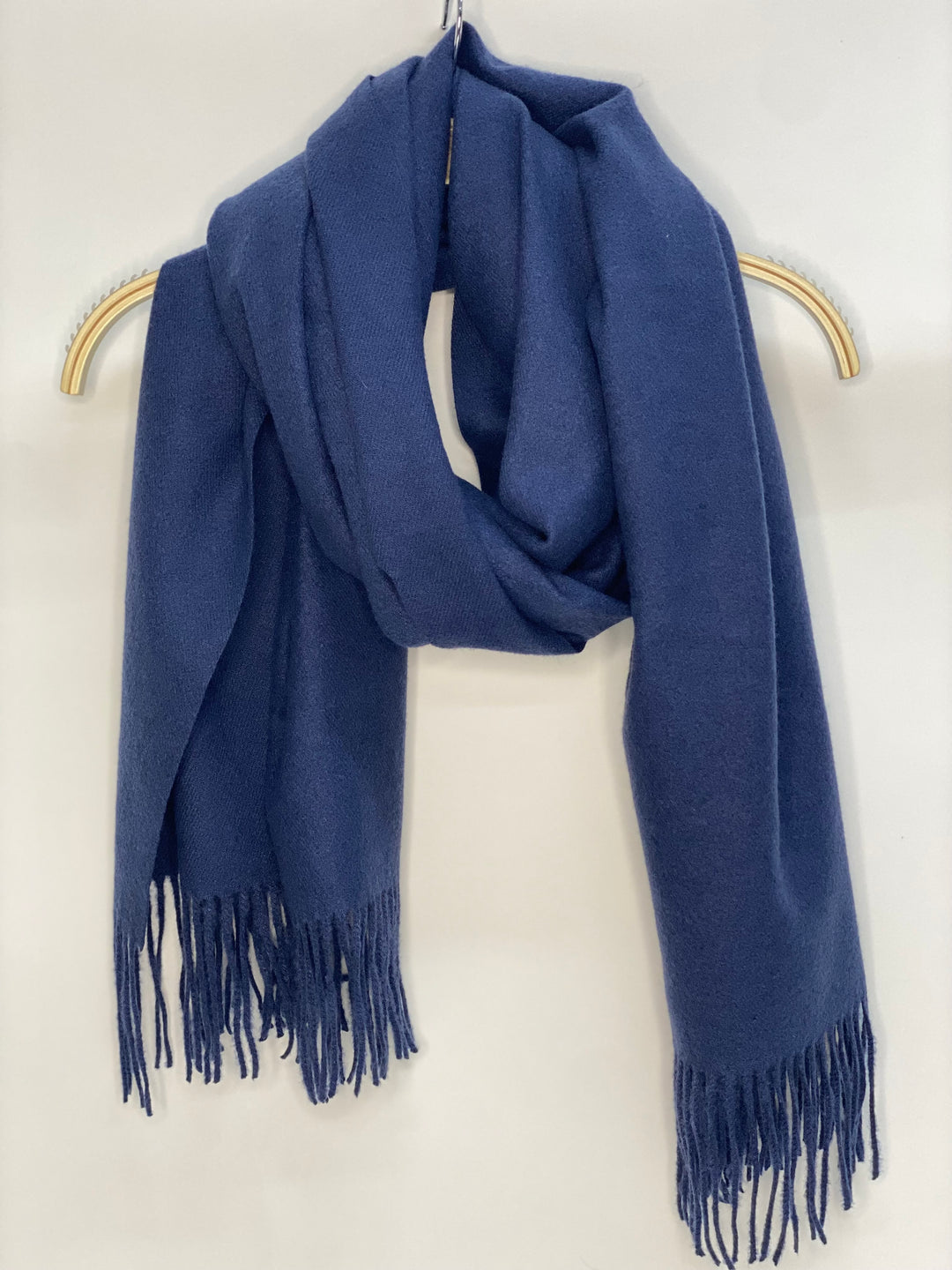 Cashmere Blend Scarf | Navy