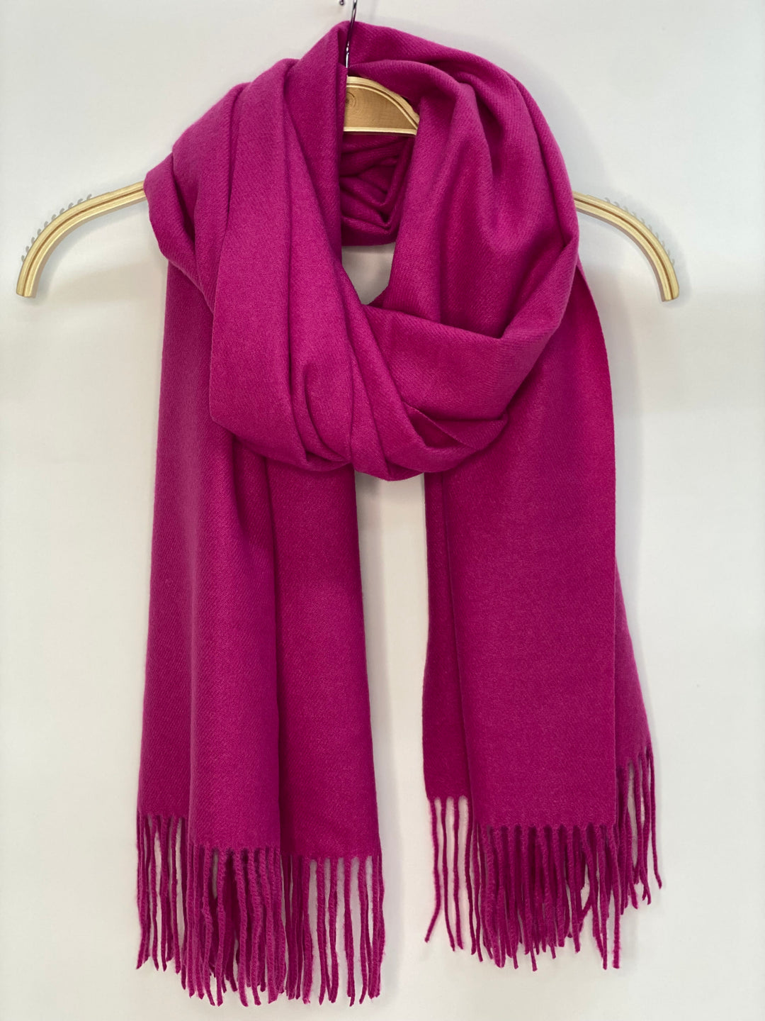 Cashmere Blend Scarf | Fuchsia