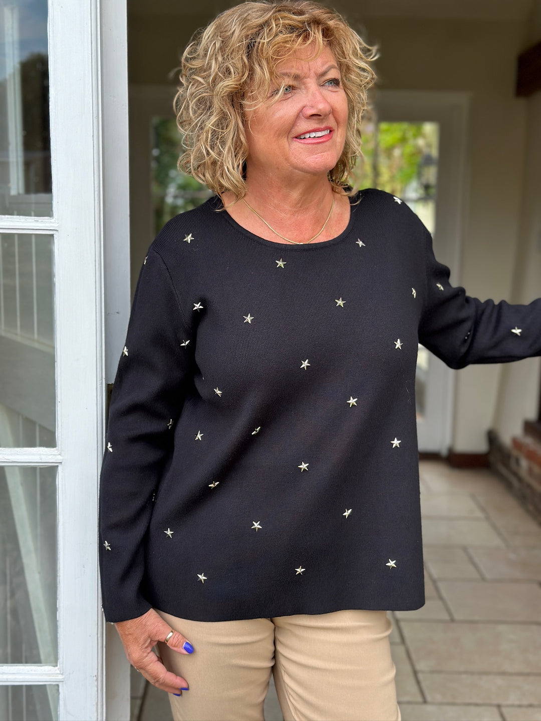 Star Jumper - Malissa J  | Black