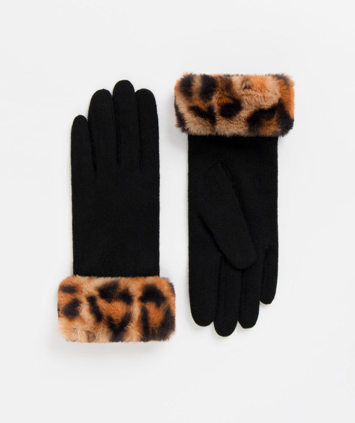 Scarf & Glove Gift Set - Pia Rossini | Leopard