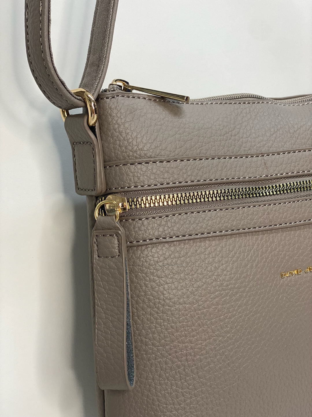 David Jones Crossbody Bag | Taupe