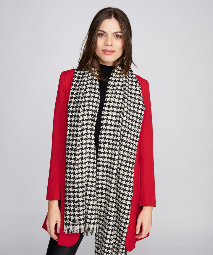 Scarf & Glove Gift Set - Pia Rossini | Houndstooth