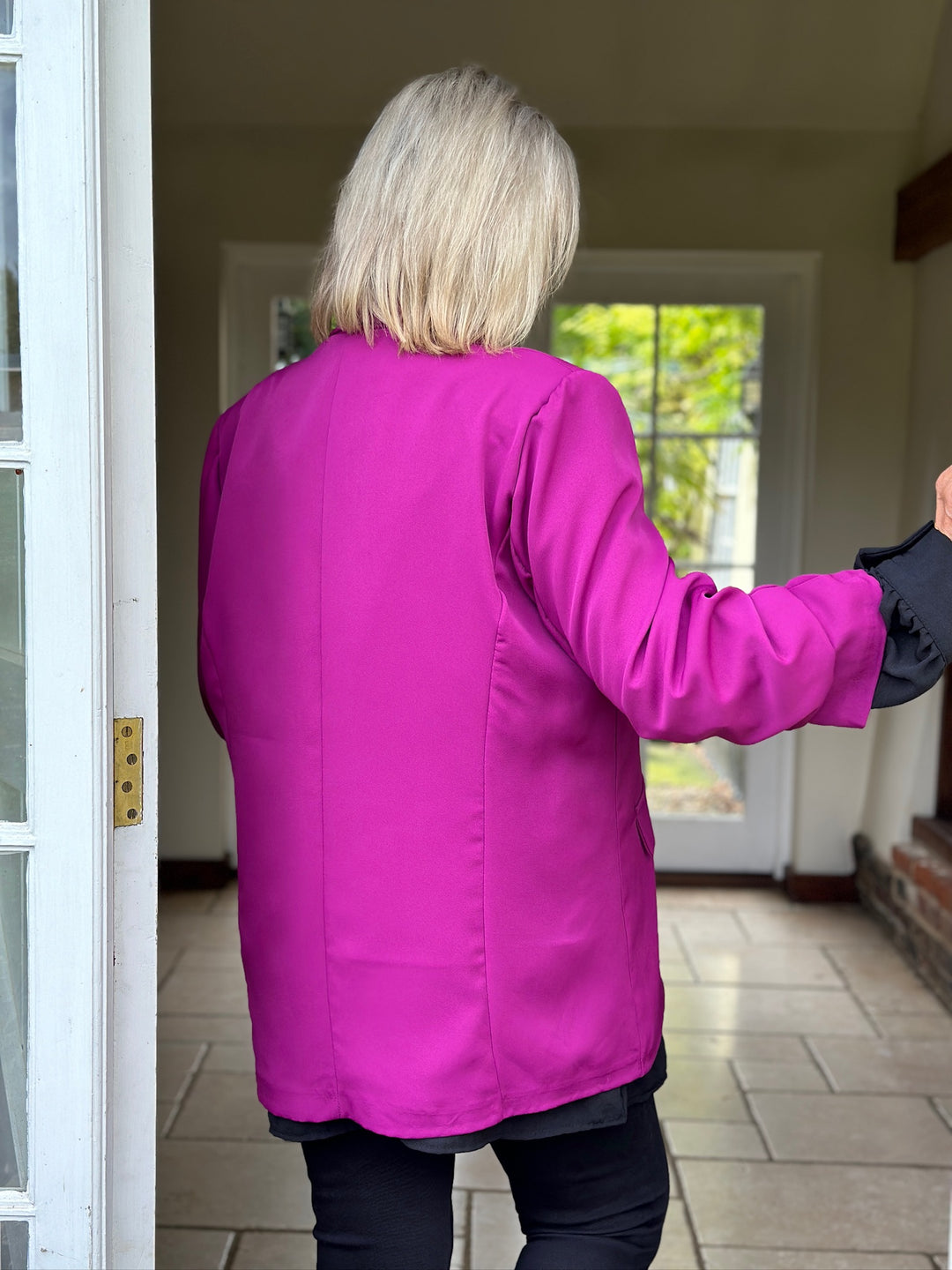 Oversized Blazer | Magenta