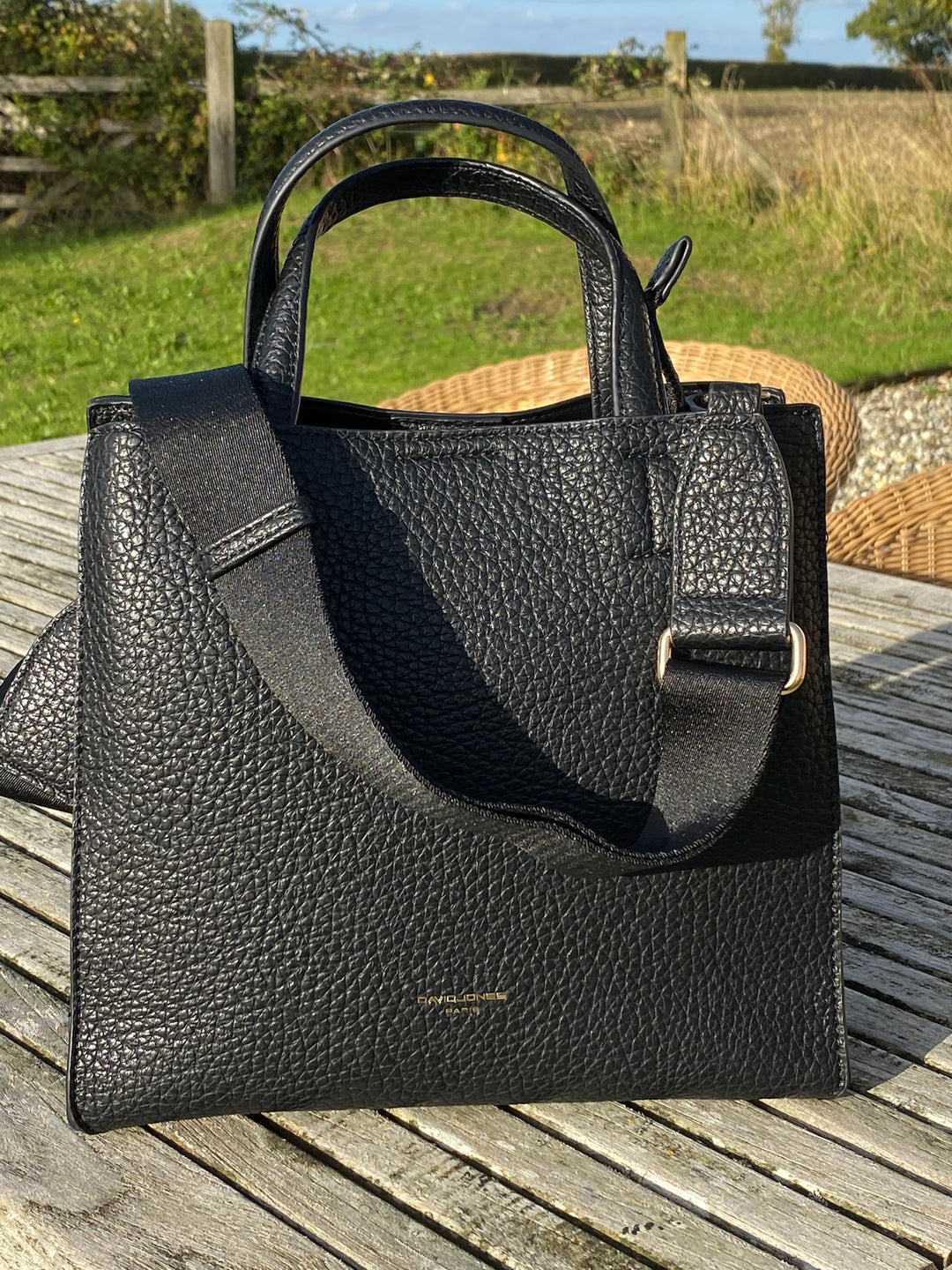 David Jones Small Tote | Black