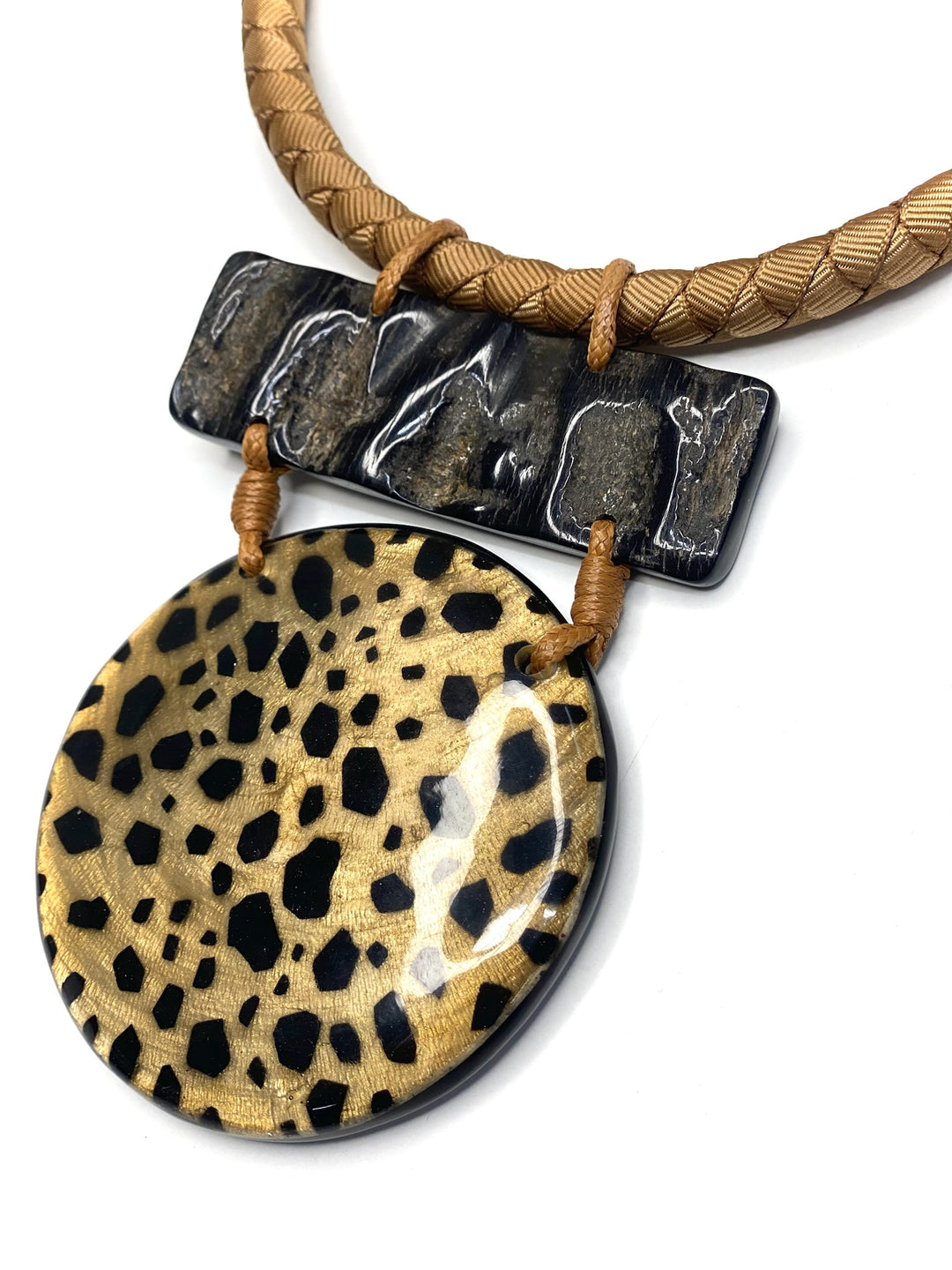 Leopard Rope Necklace