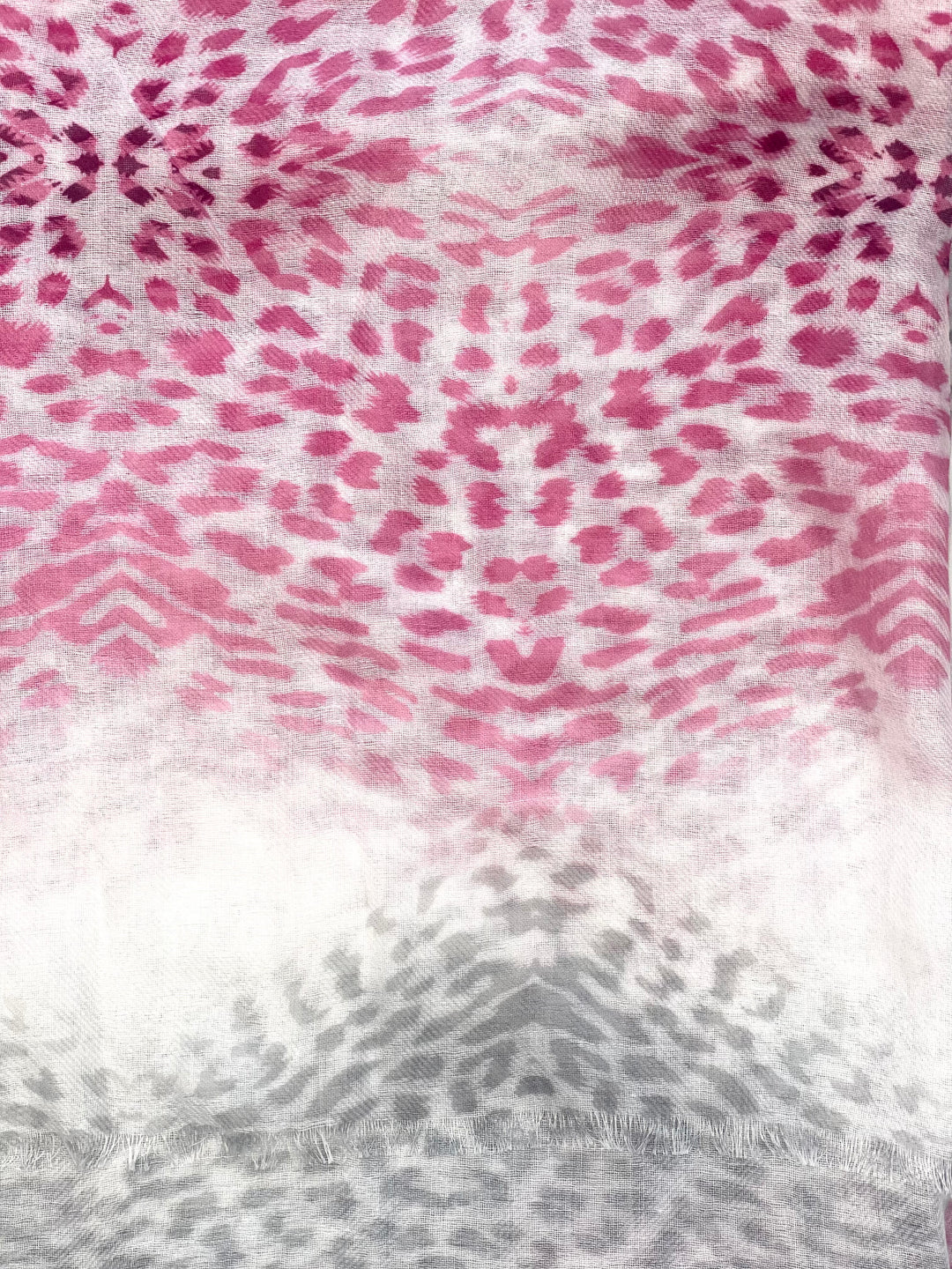 Animal print scarf | Pink