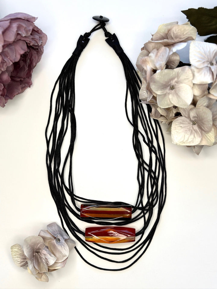 Layered Gemstone Necklace